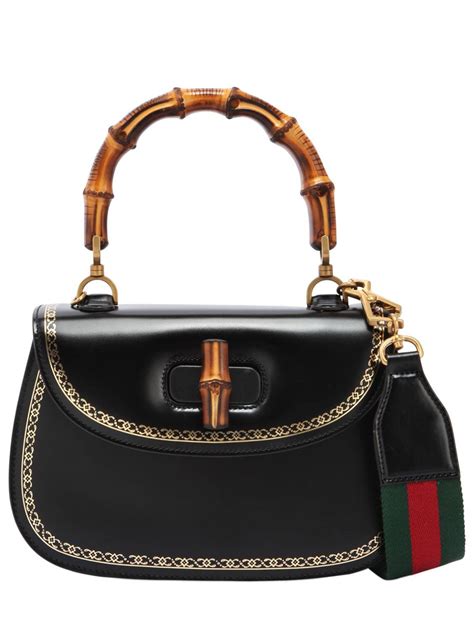 bamboo handle gucci handbag|Women's Designer Luxury Handbags .